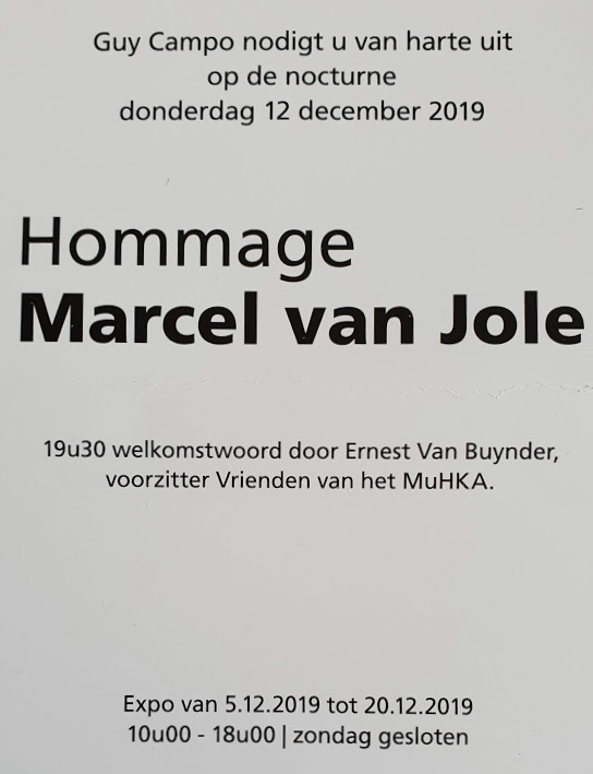 Hommage Marcel van Jole back